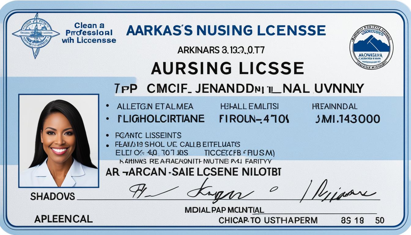 How to get Arkansas nursing license