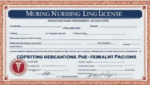 How to get Michigan nursing license