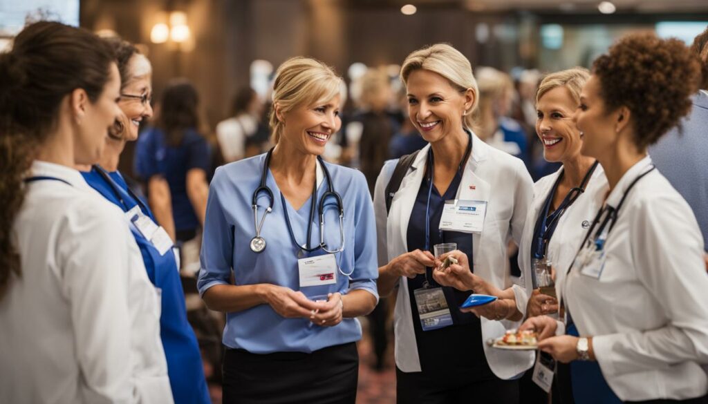 Networking opportunities for travel nurses
