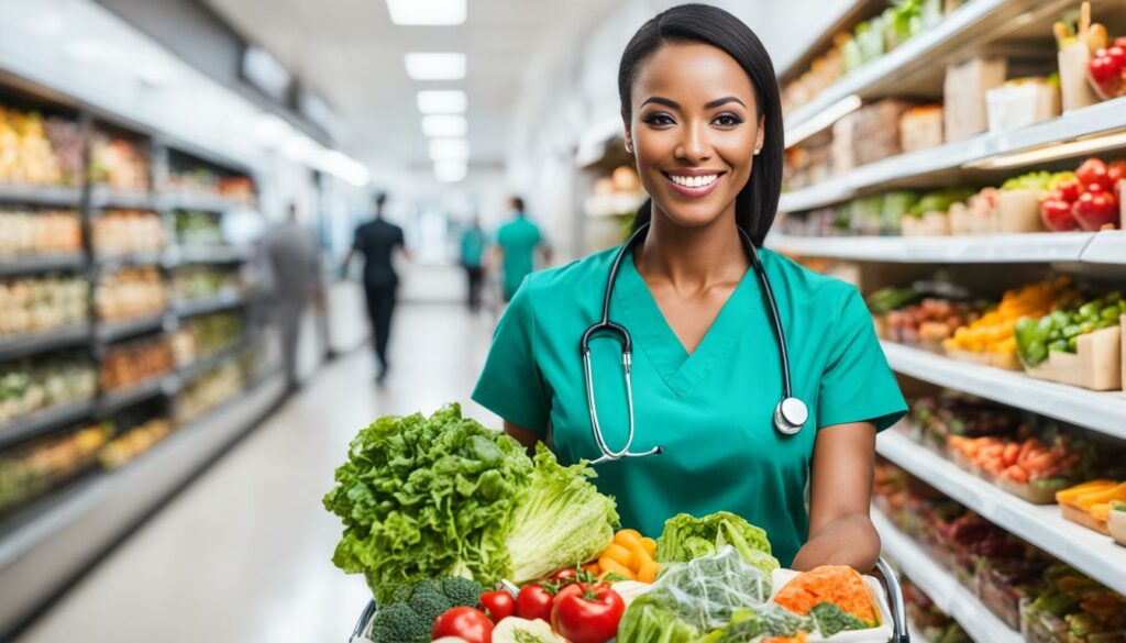 maintaining a healthy diet as a busy nurse